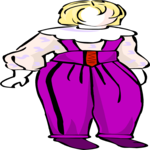 Girl in Overalls 3