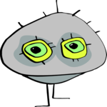 Ball Creature Disappointed