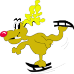 Reindeer Skating 1