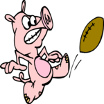 Football - Pig 3
