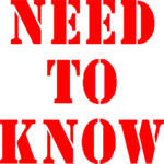 Need to Know