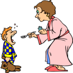 Mom Giving Medicine