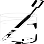Toothbrush in Glass