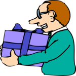 Man with Gift 1
