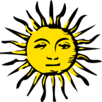 Antique Style Sun 1