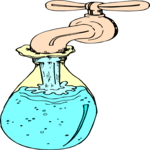 Faucet with Jar