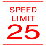 Speed Limit - 25