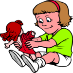 Girl with Doll 02