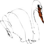 Swan Sketch 3