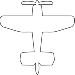Plane - Outline