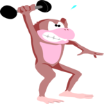 Weight Lifter - Chimp