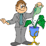 Watering Plant