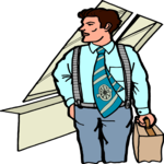 Businessman & Briefcase 6