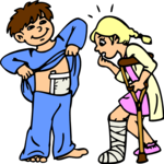 Showing Bandage