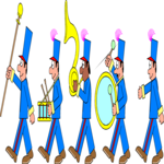 Marching Band - Cartoon