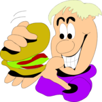 Examining a Hamburger