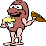 Beer & Hot Dog