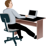Man at Laptop 1
