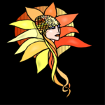 Flower Woman 06