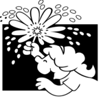Girl with Sparkler