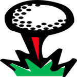 Golf Ball & Tee 1