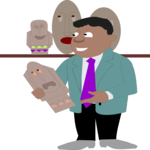 Man with Artifacts