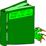 Monster in Book