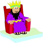 King on Throne