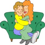 Couple Cuddling