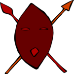 Wooden Spear Mask