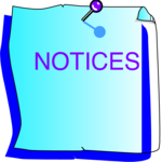 Notices