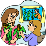 Peeling Corn