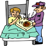 Pizza in Hospital