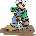 Man with Shovel 3