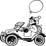 Clown in Car 1