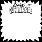 Spring Clearance Frame