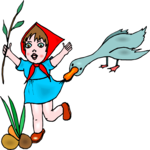 Girl & Duck