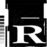 Typographic R