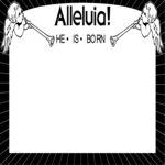 Alleluia Frame