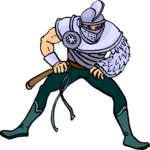 Warrior with Whip