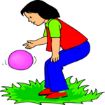 Girl with Ball 4