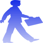 Silhouette - Businessman