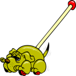 Push Toy - Dog