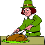 Pilgrim Carving Turkey