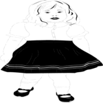 Girl Walking 1