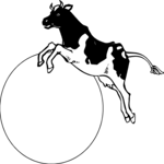 Cow & Moon Frame