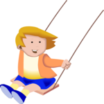 Girl on Swing 2