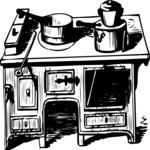 Antique Style Stove