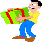 Man with Gift