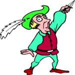 Squire with Knife